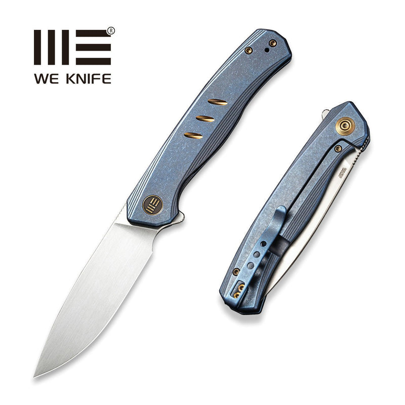 WEKNIFE Seer Flipper Knife Titanium Handle (3.48" CPM 20CV Blade) WE20015-2