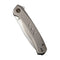 WEKNIFE Seer Flipper Knife Titanium Handle (3.48" CPM 20CV Blade) WE20015-3