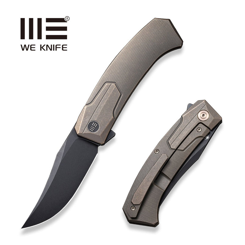 WEKNIFE Shuddan Flipper Knife Titanium Handle (3.48" CPM 20CV Blade) WE21015-3