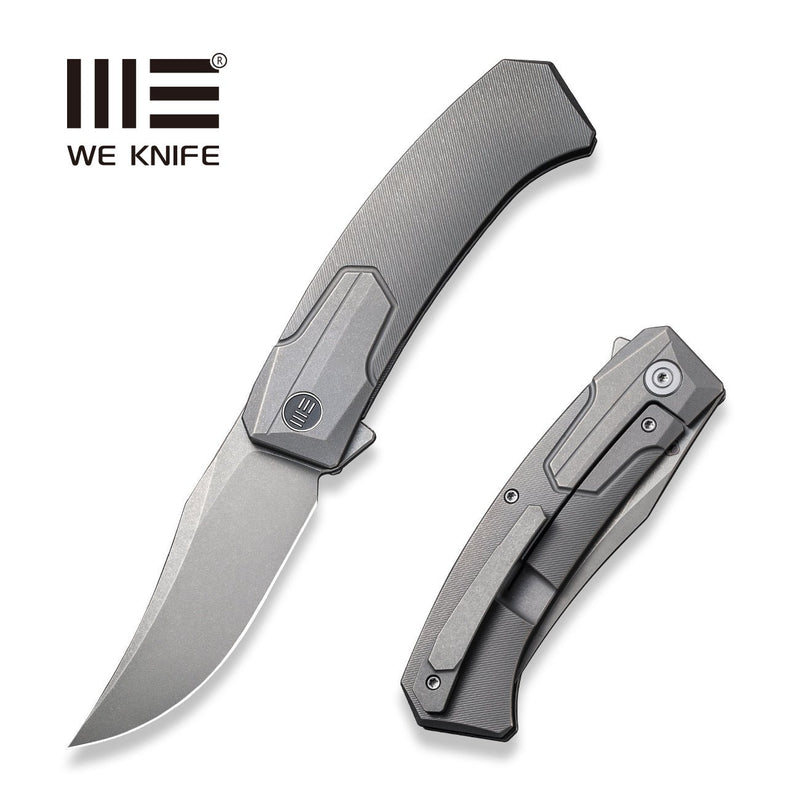 WEKNIFE Shuddan Flipper Knife Titanium Handle (3.48" CPM 20CV Blade) WE21015-4