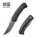 WEKNIFE Shuddan Flipper Knife Titanium Handle (3.48" Hakkapella Damasteel Blade) WE21015-DS1