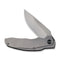 WEKNIFE Skreech Flipper Knife Titanium Handle(3.24" CPM 20CV Blade) 2014B