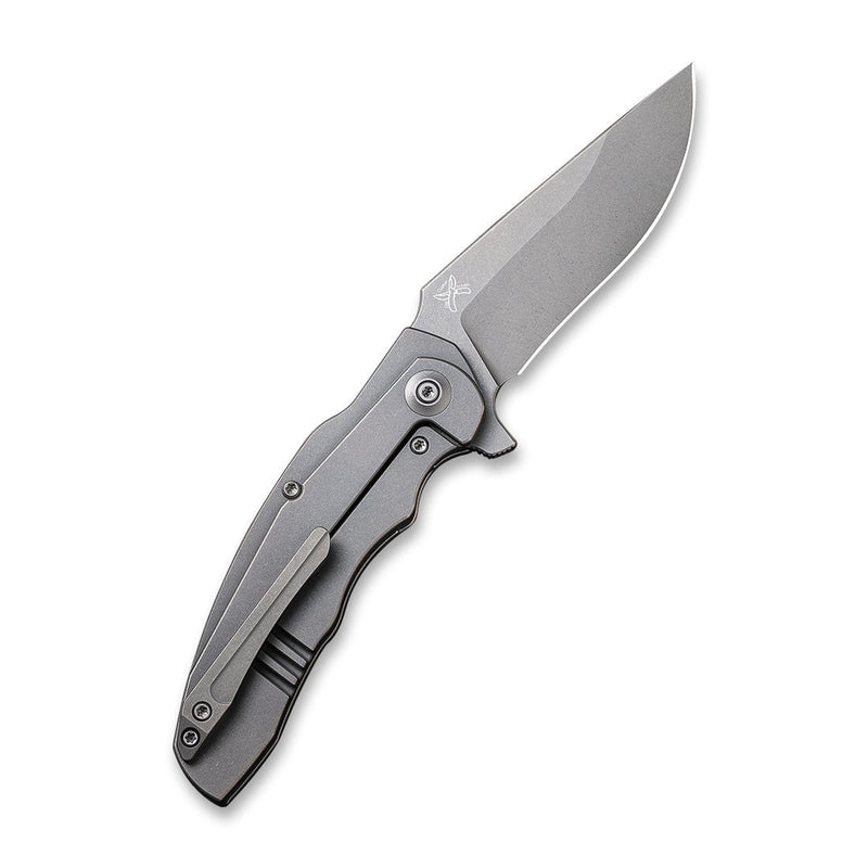 WEKNIFE Skreech Flipper Knife Titanium Handle(3.24" CPM 20CV Blade) 2014B