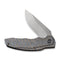 WEKNIFE Skreech Flipper Knife Titanium Handle(3.24" CPM 20CV Blade) 2014C