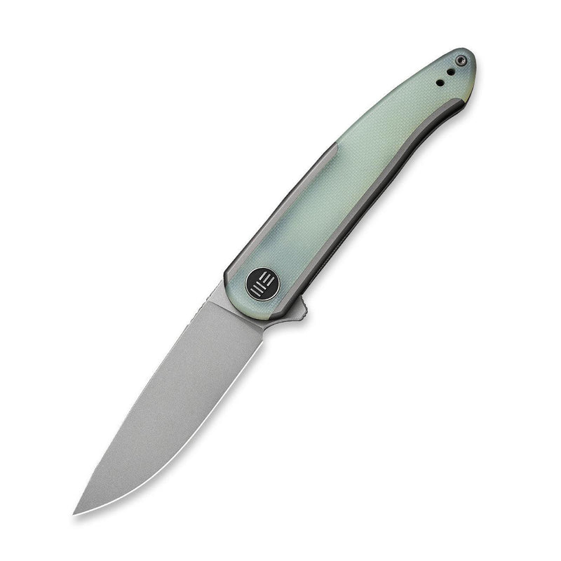 WEKNIFE Smooth Sentinel Flipper Knife Titanium Handle With G10 Inlay (2.97" CPM 20CV Blade) WE20043-2