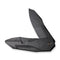 WEKNIFE Solid Flipper Knife Black Stonewashed With Etching Pattern Titanium Integral Handle (3.88" Black Stonewashed With Etching Pattern CPM 20CV Blade) WE22028-5