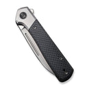 WEKNIFE Soothsayer Flipper Knife Titanium Handle With Carbon Fiber Inlay (3.48" CPM 20CV) WE20050-1