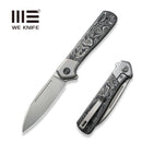 WEKNIFE Soothsayer Flipper Knife Titanium Handle With Carbon Fiber Inlay (3.48" CPM 20CV) WE20050-3