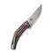 WEKNIFE Speedliner Flipper Knife Bronze Titanium Handle (3.39" Hand Rubbed Satin CPM 20CV Blade) WE22045C-2