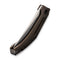 WEKNIFE Speedliner Flipper Knife Bronze Titanium Handle (3.39" Hand Rubbed Satin CPM 20CV Blade) WE22045C-2