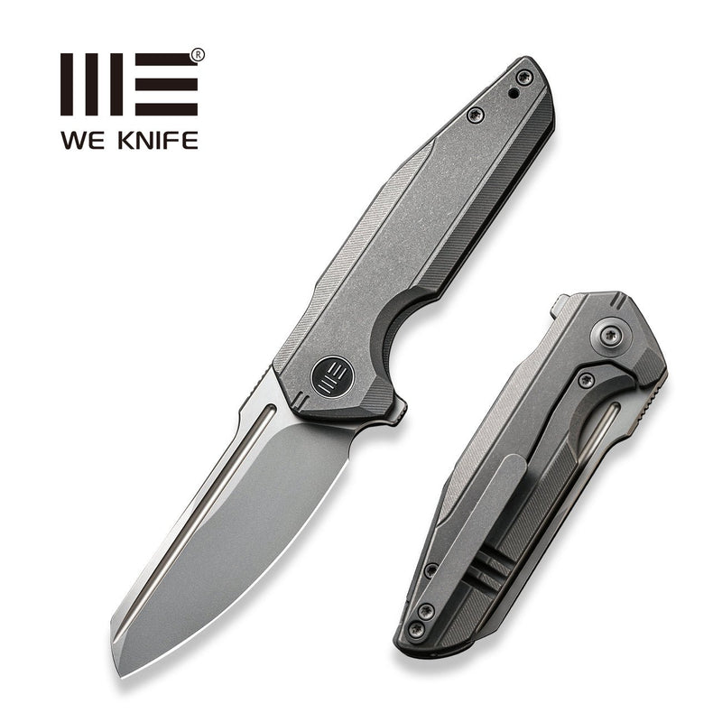 WEKNIFE StarHawk Flipper Knife Titanium Handle (2.81" CPM 20CV Blade) WE21017-1