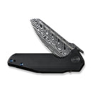 WEKNIFE StarHawk Flipper Knife Titanium Handle (2.81" Damasteel Blade) WE21017-DS1