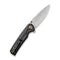 WEKNIFE Subjugator Flipper & Thumb Stud Knife Titanium Handle (3.48" CPM 20CV Blade) WE21014C-2