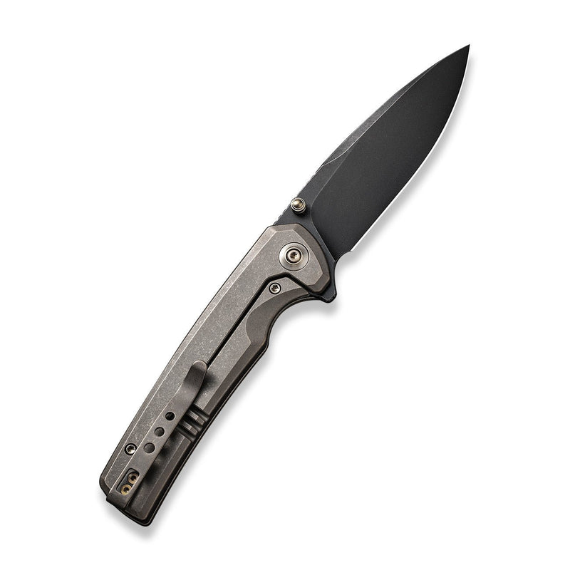 WEKNIFE Subjugator Flipper & Thumb Stud Knife Titanium Handle (3.48" CPM 20CV Blade) WE21014C-4