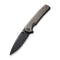 WEKNIFE Subjugator Flipper & Thumb Stud Knife Titanium Handle (3.48" CPM 20CV Blade) WE21014C-4