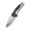 WEKNIFE Sugga Flipper Knife Titanium Handle With Carbon Fiber Inlay (3.55" CPM S35VN Blade) 915A