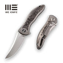 WEKNIFE Synergy2 Flipper Knife Titanium Handle With Carbon Fiber Inlay (3.49" M390 Blade) 912CF-A