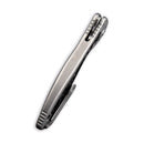 WEKNIFE Synergy2 Flipper Knife Titanium Handle With Carbon Fiber Inlay (3.49" M390 Blade) 912CF-B