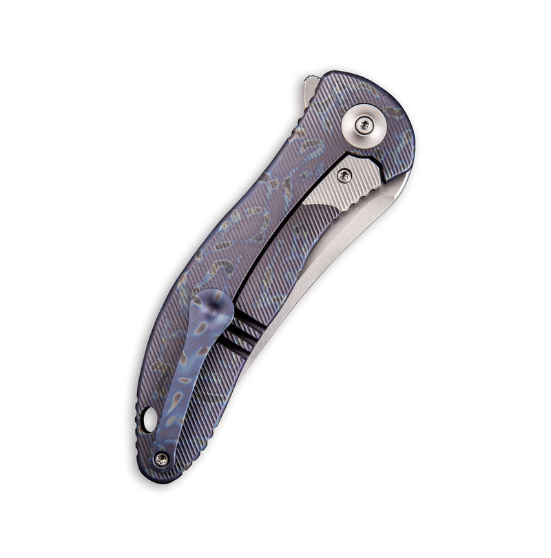 WEKNIFE Synergy2 Flipper Knife Titanium Integral Handle (3.49" M390 Blade) 912B