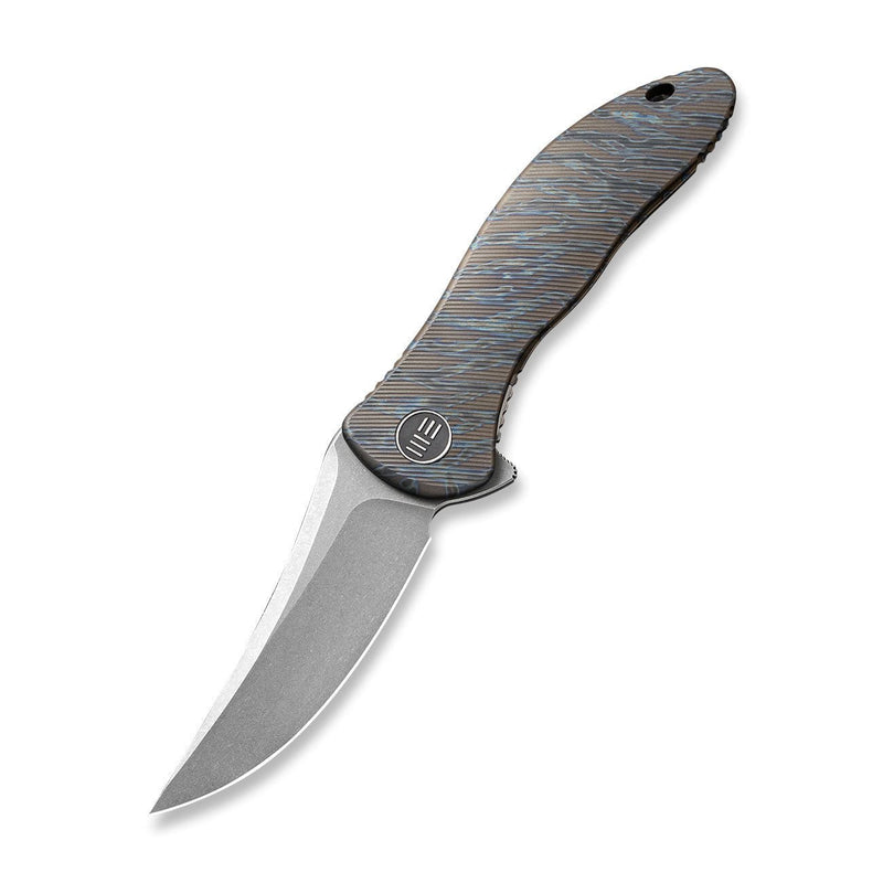 WEKNIFE Synergy2 Flipper Knife Titanium Integral Handle (3.49" M390 Blade) 912E