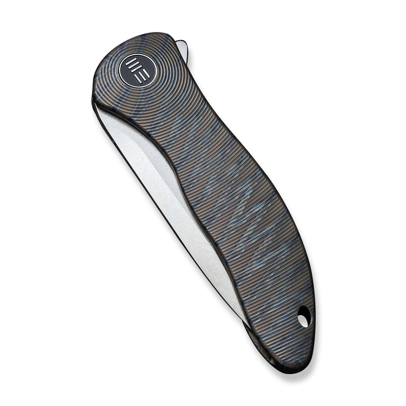 WEKNIFE Synergy2v2 Flipper Knife Titanium Handle (3.49" CPM 20CV Blade) WE18046D-2