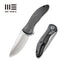 WEKNIFE Synergy2v2 Flipper Knife Titanium Handle (3.49" CPM 20CV Blade) WE18046D-2