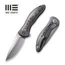 WEKNIFE Synergy2v2 Flipper Knife Titanium Handle With Carbon Fiber Inlay (3.49" CPM 20CV Blade) WE18046CF-1