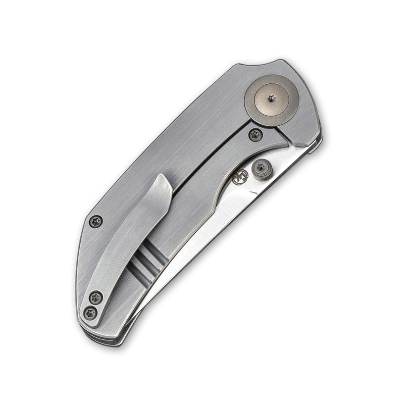 WEKNIFE Thug Thumb Stud Knife Titanium Handle (2.69" CPM 20CV Blade) 2103A