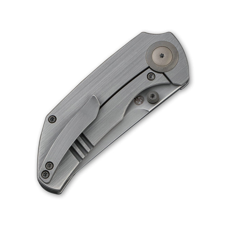 WEKNIFE Thug Thumb Stud Knife Titanium Handle (2.69" CPM 20CV Blade) 2103B