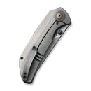 WEKNIFE Thug XL Thumb Stud Knife Titanium Handle (3.35" CPM 20CV Blade) WE20028D-1