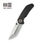 WEKNIFE Thug XL Thumb Stud Knife Titanium Handle (3.35" CPM 20CV Blade) WE20028D-BST