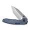 WEKNIFE Trogon Thumb Stud Knife Titanium Handle (3.2" CPM 20CV Blade) WE22002B-1