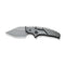 WEKNIFE Typhoeus Adjustable Fixed Blade Knife Titanium Handle (2.27" CPM 20CV Blade) WE21036B-2