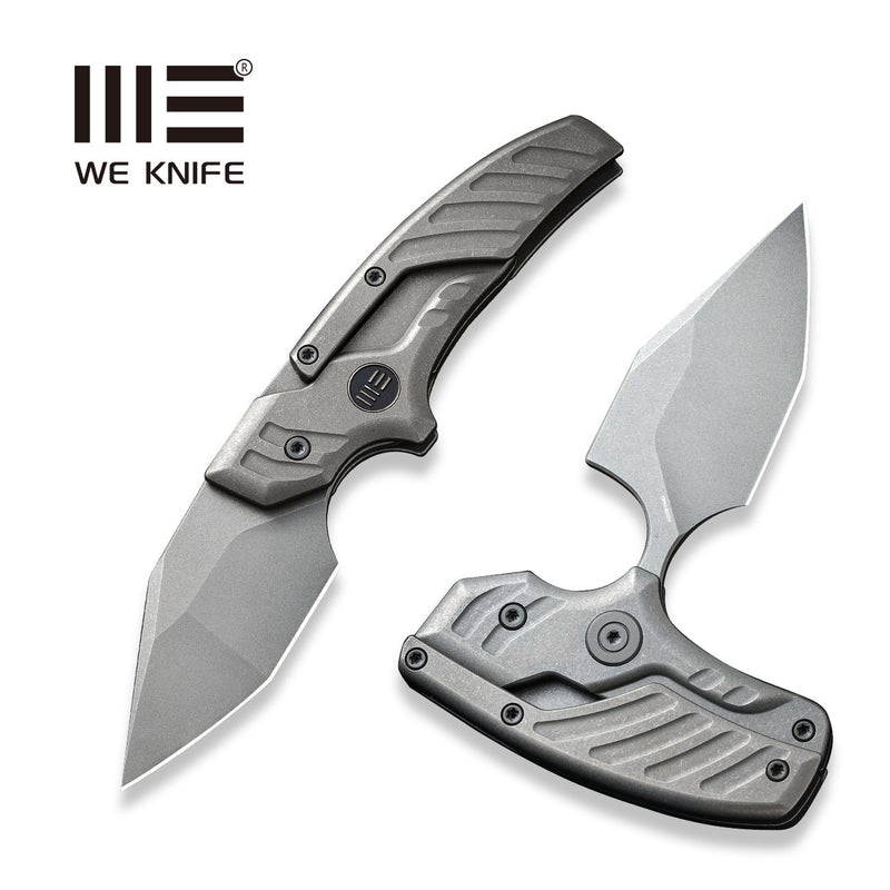 WEKNIFE Typhoeus Adjustable Fixed Blade Knife Titanium Handle (2.27" CPM 20CV Blade) WE21036B-2