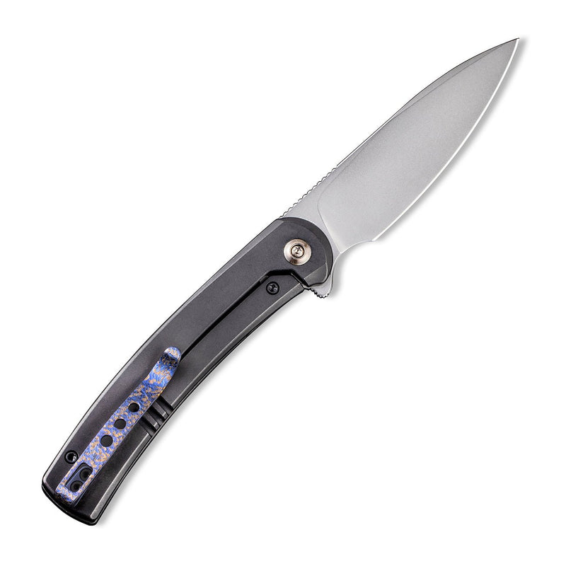 WEKNIFE Upshot Flipper Knife Titanium Handle (3.47" CPM 20CV Blade) 2102A