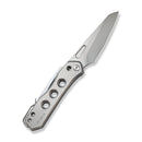 WEKNIFE Vision R Manual Thumb Knife Titanium Handle (3.54" CPM 20CV Blade) WE21031-1