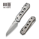 WEKNIFE Vision R Manual Thumb Knife Titanium Handle (3.54" CPM 20CV Blade) WE21031-1