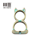 WEKNIFE WE Cat Titanium Material Collectible Knuckle With S/S Bead Chain A-07A