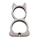 WEKNIFE WE Cat Titanium Material Collectible Knuckle With S/S Bead Chain A-07D