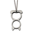 WEKNIFE WE Cat Titanium Material Collectible Knuckle With S/S Bead Chain A-07D