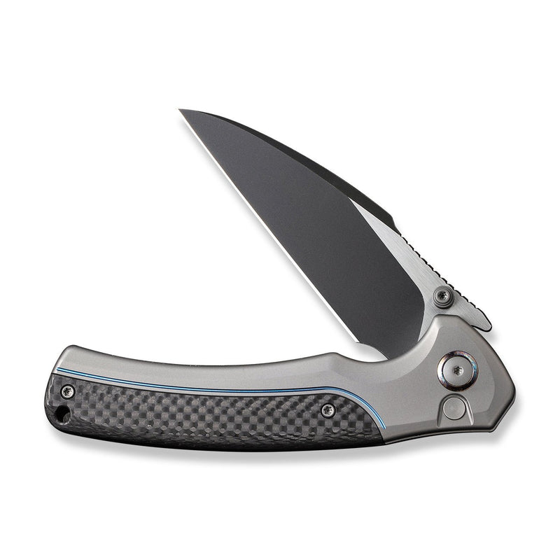 WEKNIFE Ziffius Flipper & Thumb Stud & Button Lock Knife Titanium & Carbon  Fiber Handle CPM 20CV – We Knife