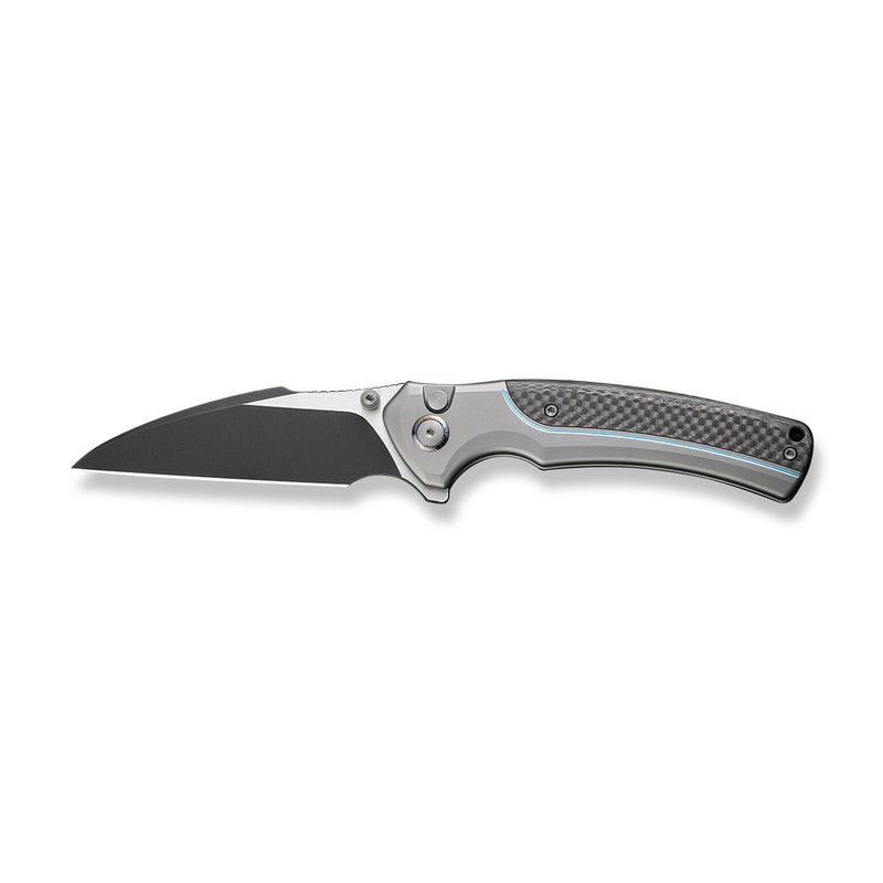 WEKNIFE Ziffius Flipper & Thumb Stud & Button Lock Knife Titanium & Carbon  Fiber Handle CPM 20CV – We Knife